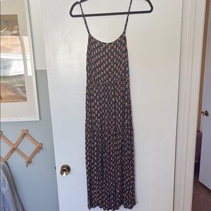 Billabong Black flower Patterned Dress